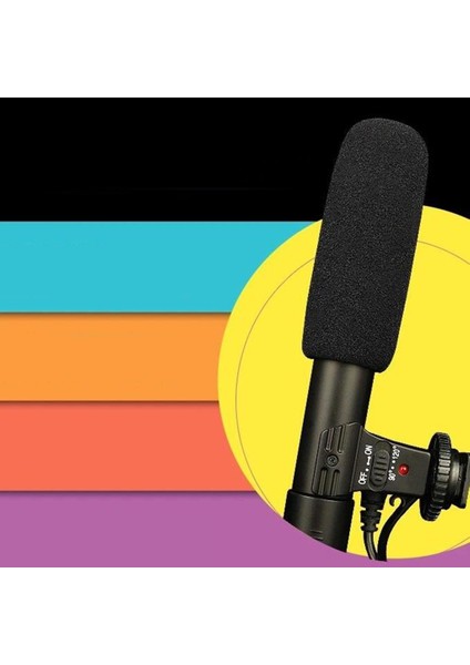 Dslr Kamera Için Stereo Kamera Mikrofon Kondenser Mikrofon Dv 3.5mm modelleri