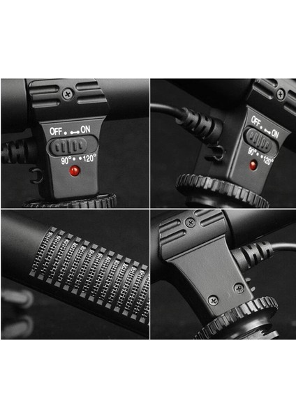Dslr Kamera Için Stereo Kamera Mikrofon Kondenser Mikrofon Dv 3.5mm fırsatları