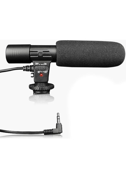 Dslr Kamera Için Stereo Kamera Mikrofon Kondenser Mikrofon Dv 3.5mm indirimleri