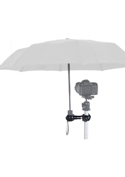 Metal Tripod Şemsiye Tutucu Kamera Için Fotoğraf Çekin Yağmur Gölgesi Barınağı fiyatları