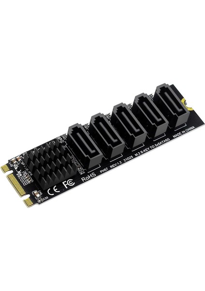 Genişleme Kartı Denetleyici Bileşenleri B-Key Için HDD 5 Port JM575'I Destekleyin