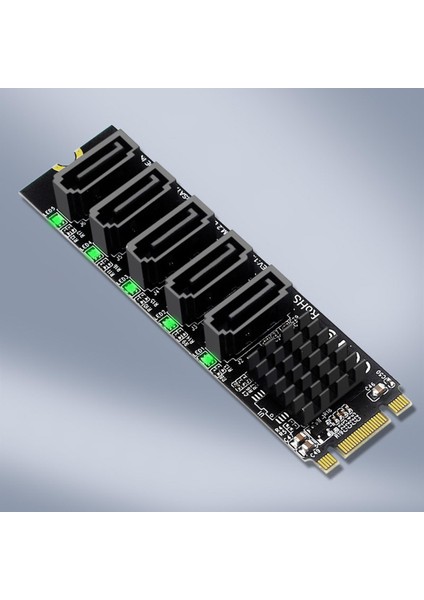 Genişleme Kartı Denetleyici Bileşenleri B-Key Için HDD 5 Port JM575'I Destekleyin fırsatları