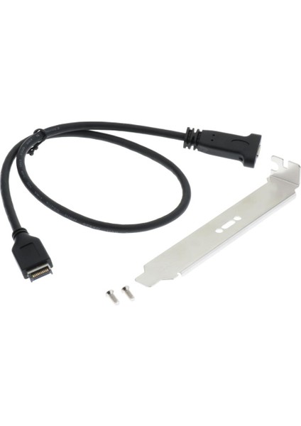 1 Birim Uzatma Kabloları Başlığı Ön Panel Tip A Arayüz Değiştirme