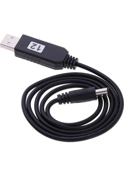 Dc 5V - Dc 12V 5.5mm x 2.1mm USB Voltaj Adım Yukarı Dönüştürücü Adaptörü(Yurt Dışından)