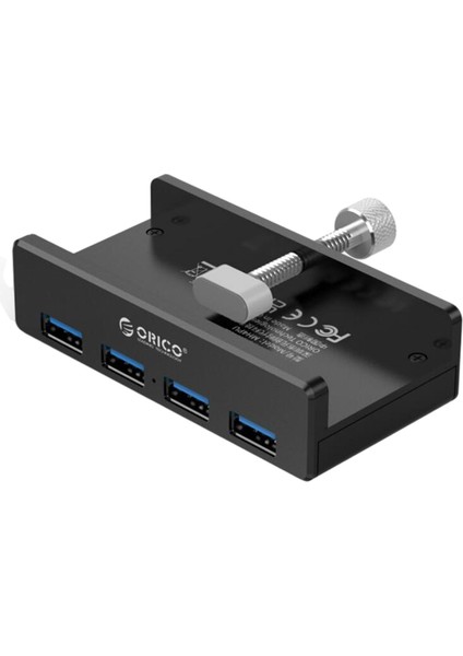 Dizüstü Bilgisayar Için Kompakt Alüminyum 4 Bağlantı Noktası USB 3.0 Ayırıcı Adaptörü