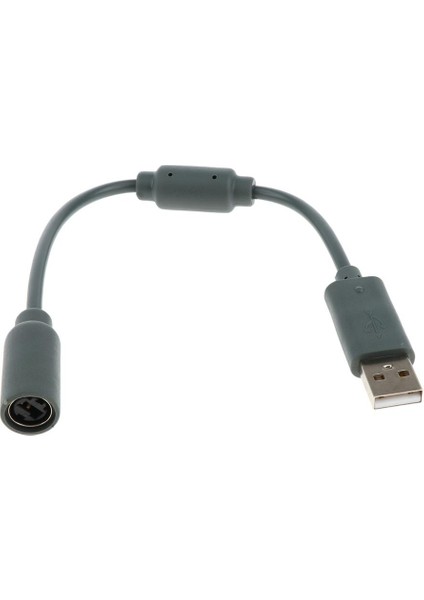 360 Denetleyici Için Gamepad USB Dönüştürücü Adaptör Kablosu 25CM/9.84 "gri(Yurt Dışından)