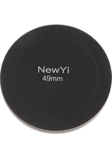 49MM 1.93 "cpl Filtre Kılıfı Kapak Metal Kamera Lens Saklama Kutusu Siyah