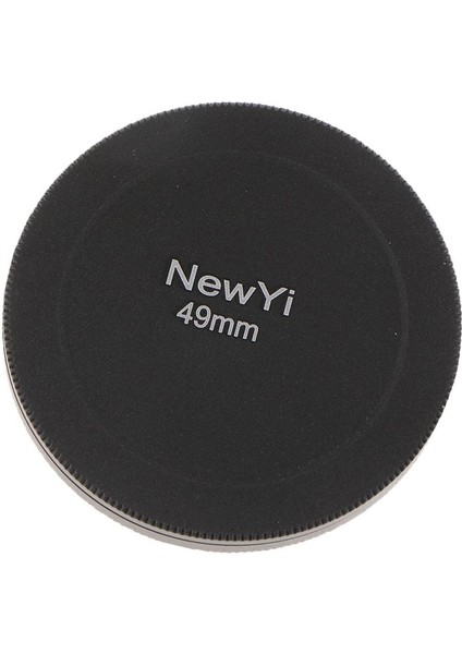 49MM 1.93 "cpl Filtre Kılıfı Kapak Metal Kamera Lens Saklama Kutusu Siyah