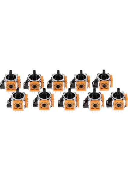 10 Parça 3 Yedek Analog Başparmak Çubuğu Rocker Için