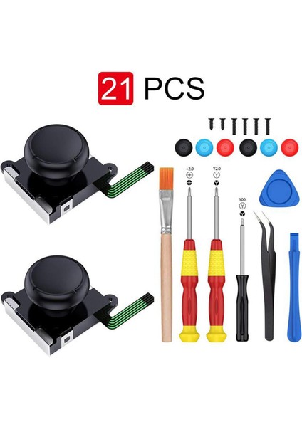 Joypad Için 2x 3D Sol Sağ Analog