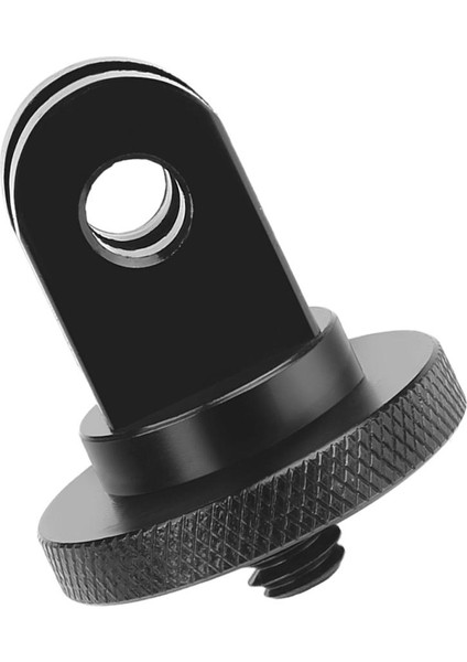 Siyah 1/4 "alüminyum Tripod Vidalı Adaptör Montaj Kamerası 5 4 3+