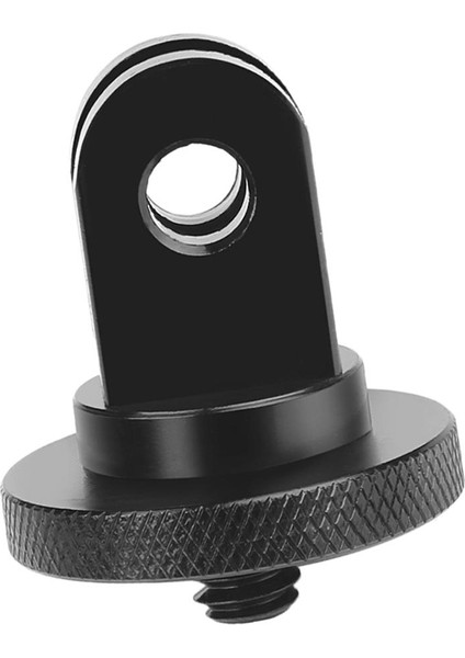 Siyah 1/4 "alüminyum Tripod Vidalı Adaptör Montaj Kamerası 5 4 3+