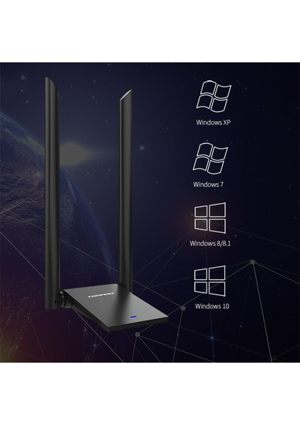 CF-WU782AC 5.8g USB 3.0 1300MBPS Wifi Alıcı Kablosuz Ağ Adaptör Kartı