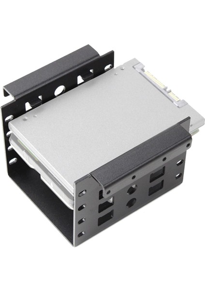 4 Bay 2.5 "hdd Caddy Braket Raf Yedek Parçalar Kolay Montaj Siyah Braket indirimleri