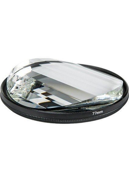 Kaleidoskop Renkli 77MM Cam Filtre Gurme Etkisi Fotoğraf Doğrusal Cam fiyatları
