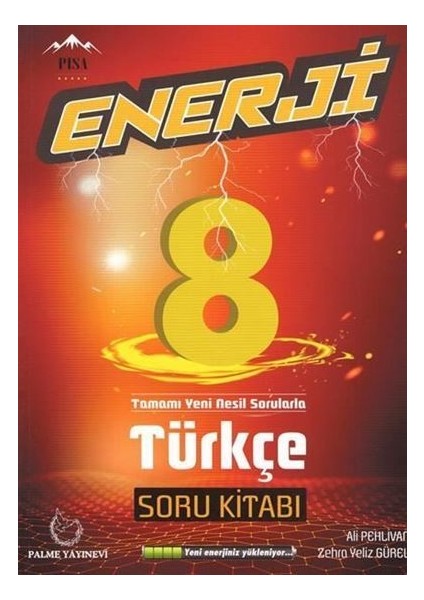 8. Sınıf LGS Enerji Türkçe Soru Kitabı - Güncel
