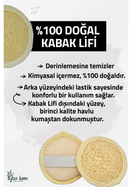 Keçi Sütü Sabun + Yüz Lifi Yüz Aydınlatma Etkili Sabun - Peeling Yüz Lifi