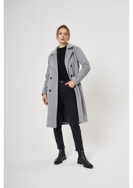 Kadın Kaban Gri/grey 22W24001507 fiyatları