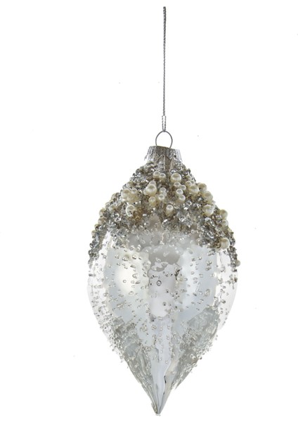 Işıltılı Cam Top Onion Yılbaşı Süsü – 17cm