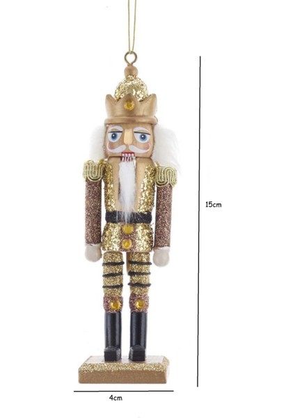 Kral Fındıkkıran Yılbaşı Ağaç Süsü – 15cm fiyatları