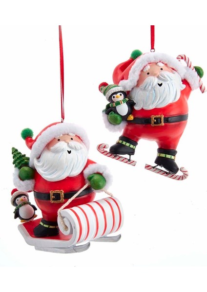 Kızaklı Noel Baba Yılbaşı Süsü – 10cm fırsatları