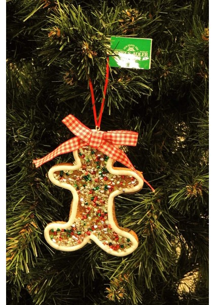 Çok Renkli Gingerbread Man Yılbaşı Süsü – 10,5cm modelleri