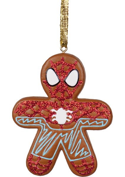 Gingerbread Spıderman Yılbaşı Ağaç Süsü – 8cm fırsatları