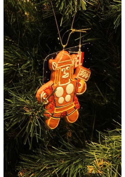 Gingerbread Thor Yılbaşı Ağaç Süsü – 8cm modelleri