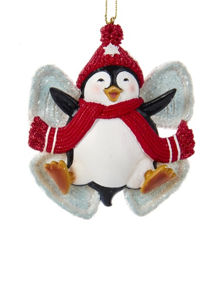 Eğlenceli Penguen Yılbaşı Süsü – 10,5cm