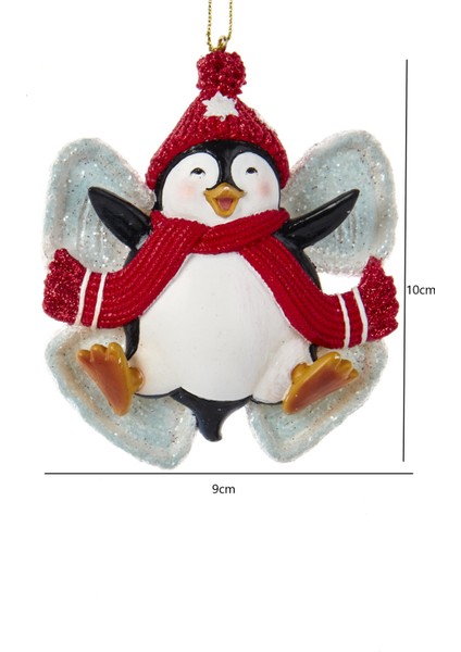 Eğlenceli Penguen Yılbaşı Süsü – 10,5cm modelleri