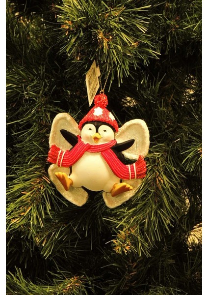 Eğlenceli Penguen Yılbaşı Süsü – 10,5cm fırsatları
