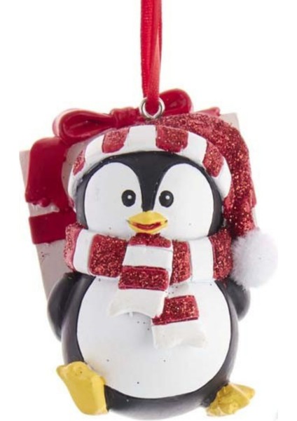 Atkılı Penguen Yılbaşı Süsü – 6cm