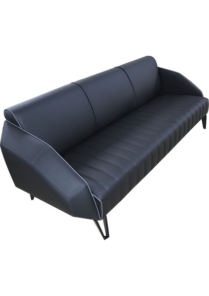 Koltukstilim Sandro Black Üçlü Ofis Kanepe Ofis Bekleme Ofis Mobilyası fiyatları