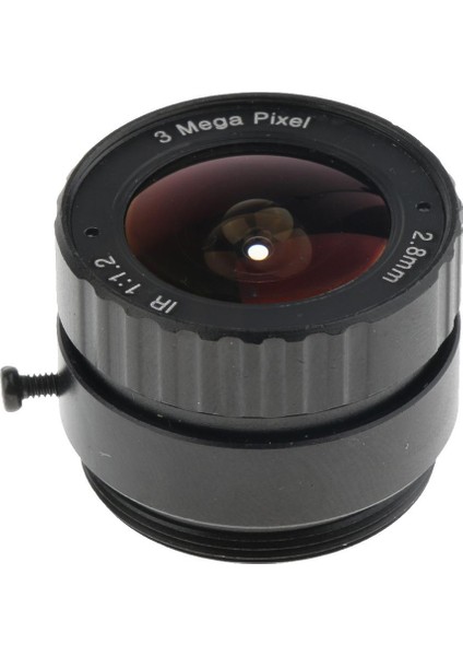 1/3 "cs Mount Ir Sabit 2.8mm Odak Uzunluğunda Lens Kamera Için