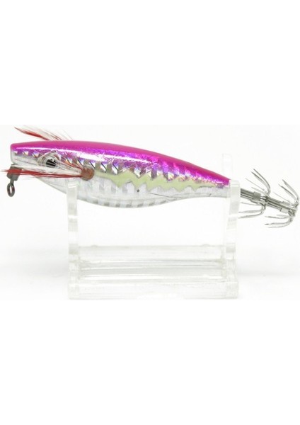 3021 Kalamar Zokası 7cm Crystal Glow Pink