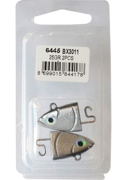 6445 Fish Head Silikon Balıklar Için Kafa 2'li Set 15GR
