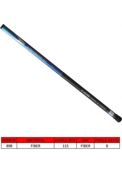 3001 Xperformance Pole Blue Göl Kamışı 800 cm