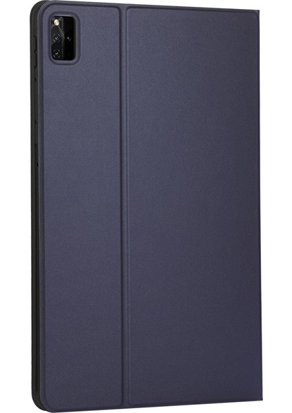 Xiaomi Redmi Pad Için 10.61 Voltaj Elastik Doku Flip Tablet Deri Kılıf (Koyu Mavi) (Yurt Dışından) modelleri
