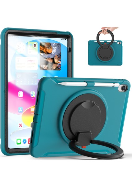 Ipad Için 10. Nesil 10.9 2022 Şok Geçirmez Tpu Pc Koruyucu Tablet Kılıfı (Mavi) (Yurt Dışından) fiyatları