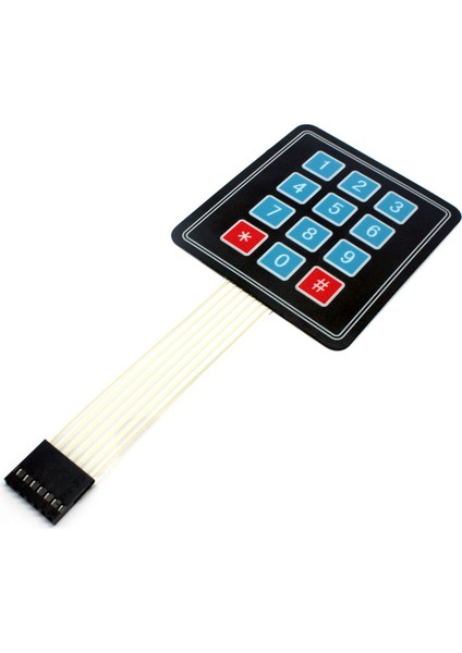 3x4 Membran Tuş Takımı - Keypad