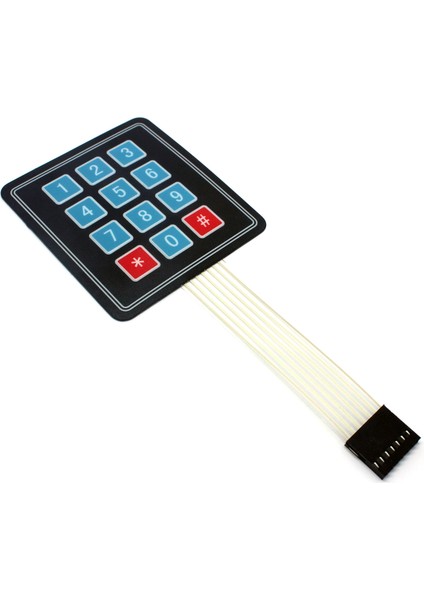 3x4 Membran Tuş Takımı - Keypad