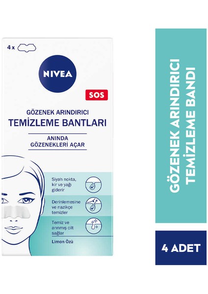 Nivea,yüz Temizleme Bantları modelleri