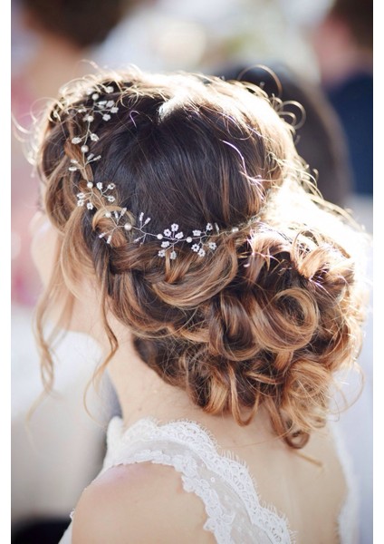 Gelin Tacı, Gelin Saç Aksesuar, Gelin Saç Tokası,