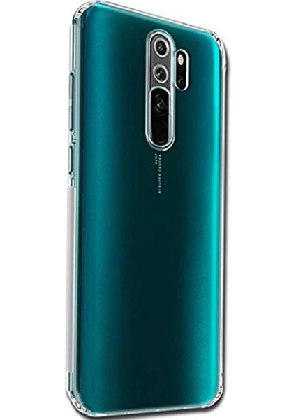 Xiaomi Redmi Note 8 Pro Kılıfı, Kamera Korumalı Redmi Note 8 Pro Şeffaf Kılıf