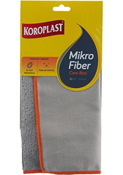 Iz Bırakmayan Mikrofiber Cam Bezi 1 Adet