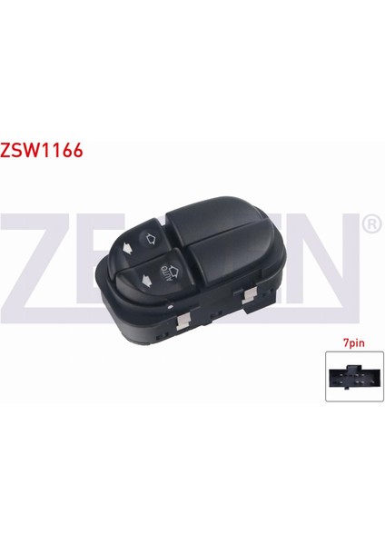 Ford Mondeo Iı 1996-2000 Cam Açma Anahtarı Çiftli 8 Pin 2 Cam Otomatik 97BG14529AA