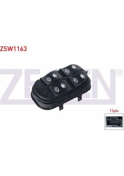 Ford Focus I 1998-2004 Cam Açma Anahtarı Grup 11 Pin 4 Cam Otomatik 2M5T14A132DB