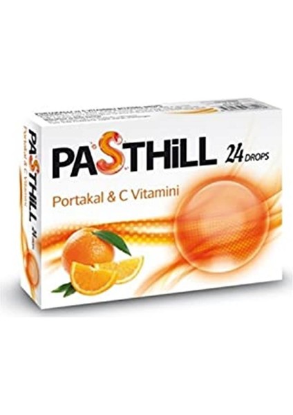 Pasthill Portakal & C Vitamini 24 Drops