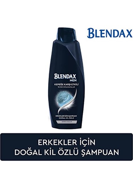 Erkekler Için Kepeğe Karşı Etkili Kil Özlü Şampuan (500 Ml) fiyatları
