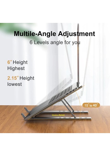 Laptop - Tablet Standı (Metal + Ayarlanabilir) fiyatları